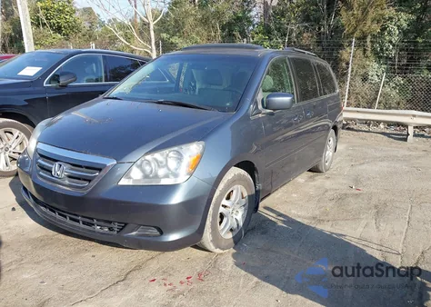 2005 Honda Odyssey Ex-L z USA, uszkodzony, nr VIN 5FNRL38655B416045